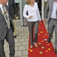 Besuch der Bundesfamilienministerin