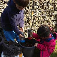 Kindergartenkinder im Frühjahr 2020 im Homeoffice :)
