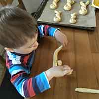 Kindergartenkinder im Frühjahr 2020 im Homeoffice :)