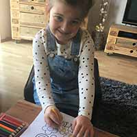Kindergartenkinder im Frühjahr 2020 im Homeoffice :)